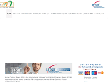 Tablet Screenshot of indiantestingboard.com